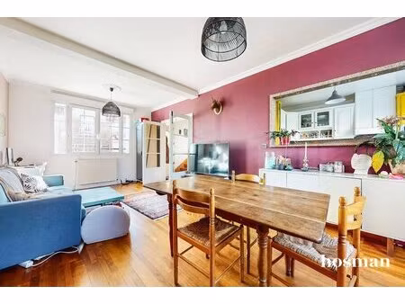 charmante maison ! 4 pièces 106m² avec jardin - tram et rer - bondy - très bon état