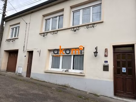 vezelise - maison 122m2 - 3 chambres + bureau - garage