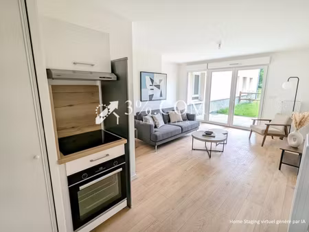 bel appartement t2 de 49 m2 - cuisine équipée - terrasse et