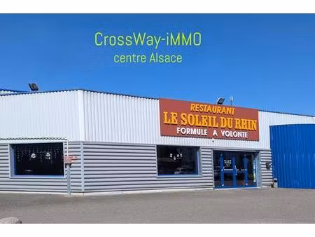 proche colmar fonds de restaurant 180 places + droit au bail