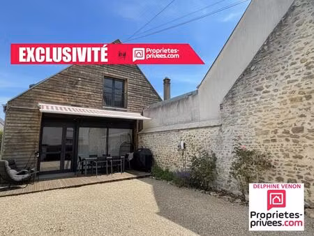 exclusvité -maison de standing 3 chambres en hypercentre proche loire et commerces