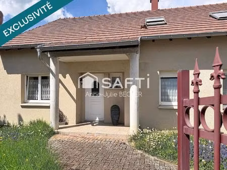 maison avec vie de plain-pied et étage