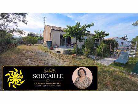 a vendre -a sainte valière-villa t4 95 m2 sur 2 160 m2 : l'