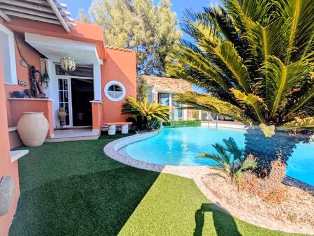 villa - villeneuve loubet - vaugrenier - piscine