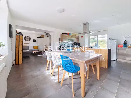 maison 3 chambres - 116 m² - terrain 4000 m² + dépendances 50300 saint jean de la haize