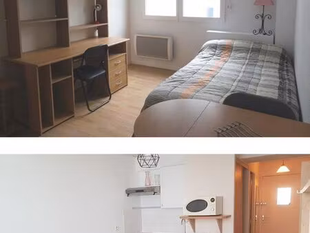 studio  meublé 20m²  près cité des congrès et chu  station tram à 250m