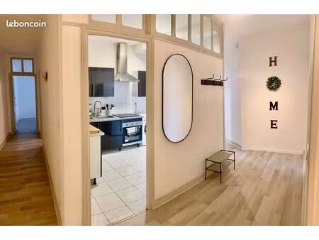appartement 5 pièces - 117 m² - proche hotel de ville