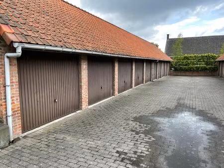 garage à louer à bissegem € 79 (l3l4f) - immo lvb vandenbulcke bvba | zimmo