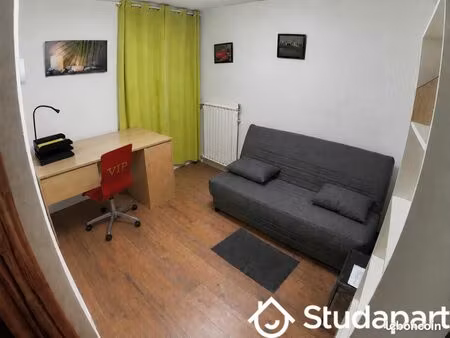 chambre 1 pièce 13 m²