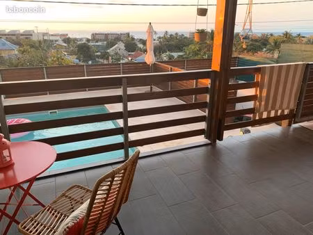 maison - 4 pièces - piscine - vue mer - proche littoral