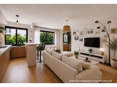 paris 15ème - javel - 2 pièces - 45 m2