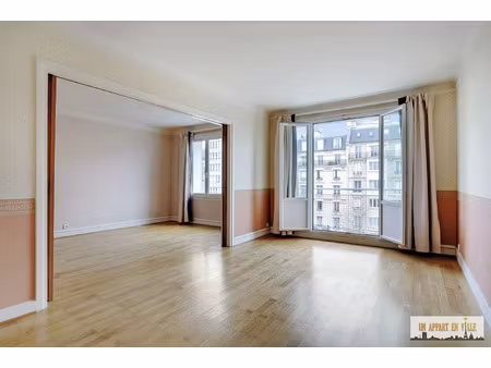 m° exelmans /chardon-lagache  3 pièces de 72 m² + balcon de 2 m² au 5ème étage