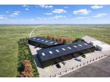projet de construction d'un ensemble d'entrepots