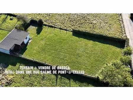 terrain à vendre pont-à-celles à seulement 10 min de nivelle