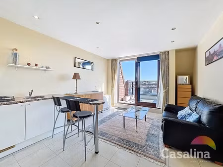 ud83dudce2 gemeubeld appartement met 1 slaapkamer + terras + parking