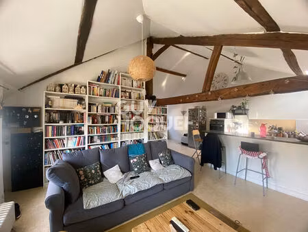 charme et caractère au coeur d'ivry-la-bataille ? appartement atypique (65 m²)