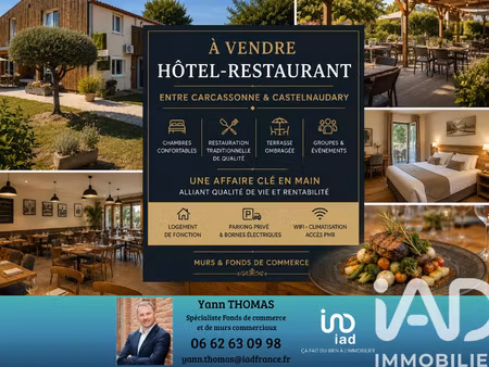 vente commerce 700 m² bram (11150)