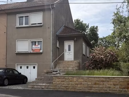 à vendre – maison 5 pièces avec jardin  sous-sol et dépendance – st-charles 54860