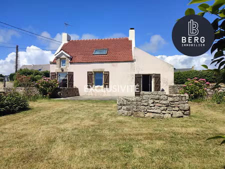 a vendre - plouhinec maison avec jardin au calme a 5mn en ve