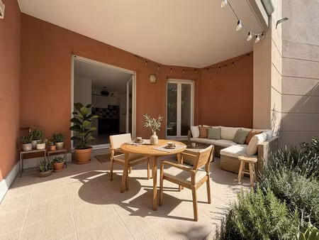 appartement rez de jardin avec exterieur puyricard