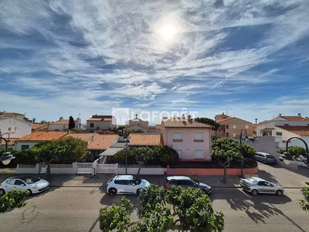 appartement le barcarès village - 3 pièces 51 m2 - vue mer