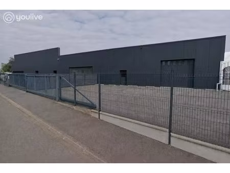 ensemble immobilier d’activité avec revenu locatif – 770 m² sur terrain clos de 2 300 m²