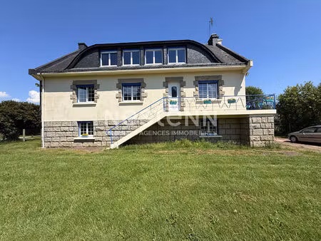 naizin - grande maison familiale à vendre 216 m²  4 chambres  3200 m² de jardin et son han