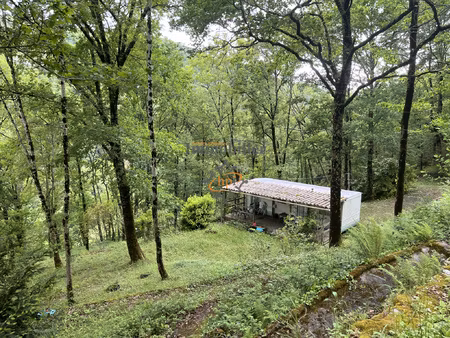 terrain de loisir de 3158 m2 avec mobilhome équipé