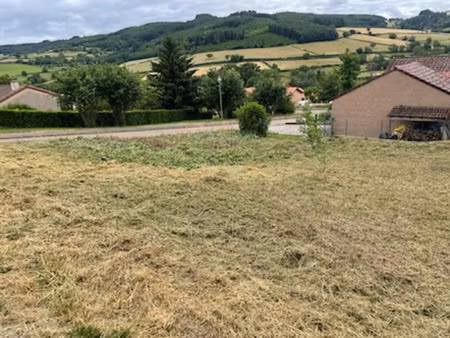 vente terrain 639 m² matour (71520)