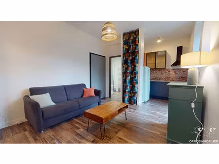 appartement t2 28.56 m2 meublé + stationnement - besançon