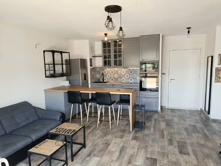 f2 meuble avec terrasse drap