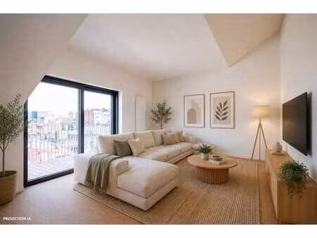 ixelles – appartement neuf 2 ch - 2 sdb - balcon - tva 6%
