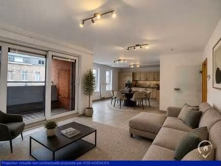 appartement 3 chambres au centre de marche à louer