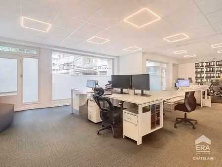 espace de bureau de 250m² à louer à etterbeek