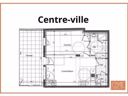 vente appartement 2 pièces à saint-grégoire (35760) : à vendre 2 pièces / 49m² saint-grégo