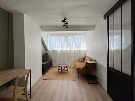 appartement meublé 1 ch. lumineux - libre immédiatement