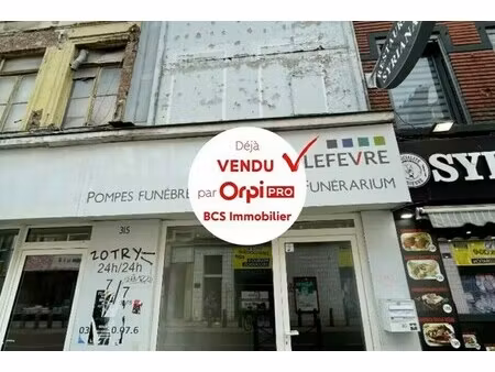 vente commerce lille 59000 135m²