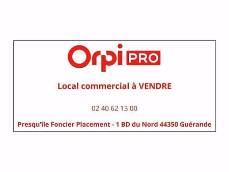vente commerce saint hilaire de chaleons 44680 272m²