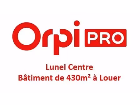 location bureaux 430 m²