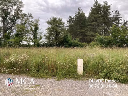 vente terrain 543 m² fontcouverte (17100)