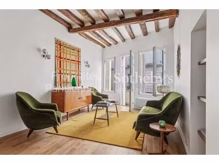 appartement de luxe à louer à paris 3e : 3 600 €/mois | 60m²