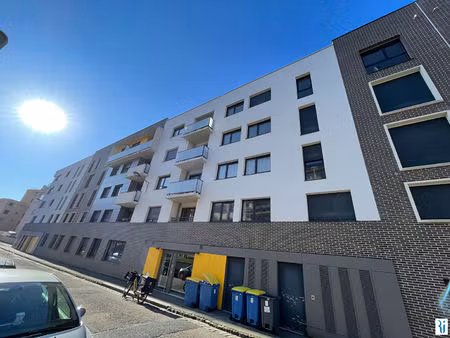 rouen - t3 - 66 m² - résidence 2019 - ascenseur - balcon - parking intérieur