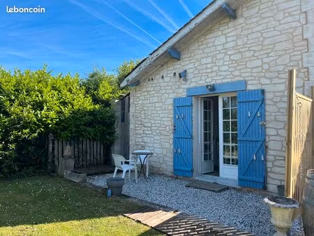 t1 bis tout équipé avec terrasse au cœur de l’entre-deux-mers