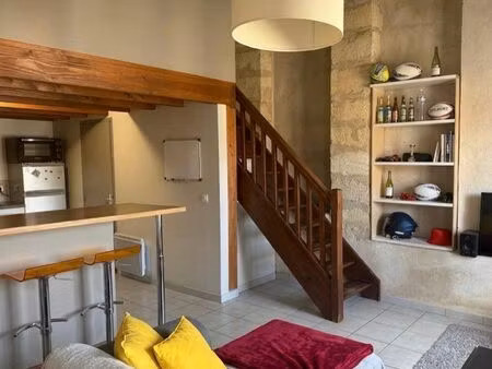 t2 meublé duplex bordeaux bastide