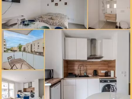 studio meublé 29 m² avec balcon et box fermé – ferney-voltaire – genève à 15 min – disponi