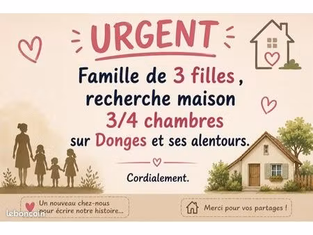 recherche maison à louer