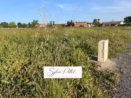 vente terrain 496 m² à puyravault (85450)  28 000 €