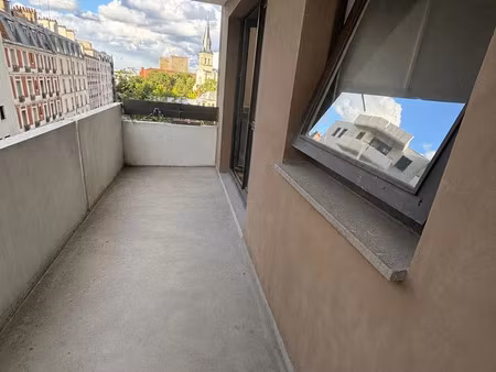 4 pièces 78m2 + balcon + parking 75013 place jeanne d'arc