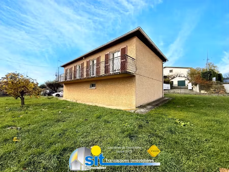 a vendre - maison sur sous-sol - reventin-vaugris