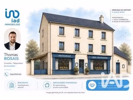 prestigieux immeuble de rapport en vente à montauban-de-bretagne  france